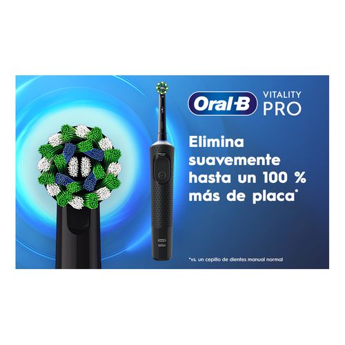 Cepillo Dientes Eléctrico Oral B Vitality Pro Negro