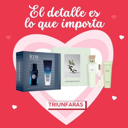 Banner perfumes lowcost San Valentín