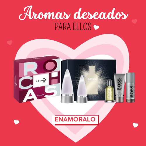 Banner perfumes hombre San Valentín