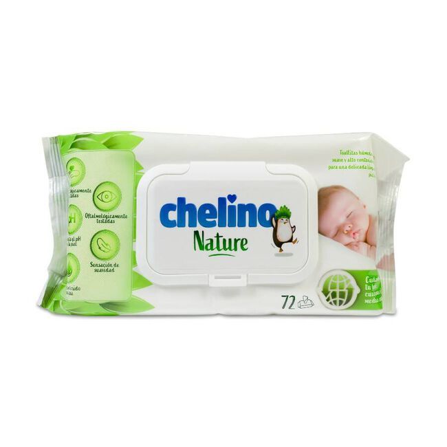 Chelino Nature Toallitas 72 und Toallitas Desechables