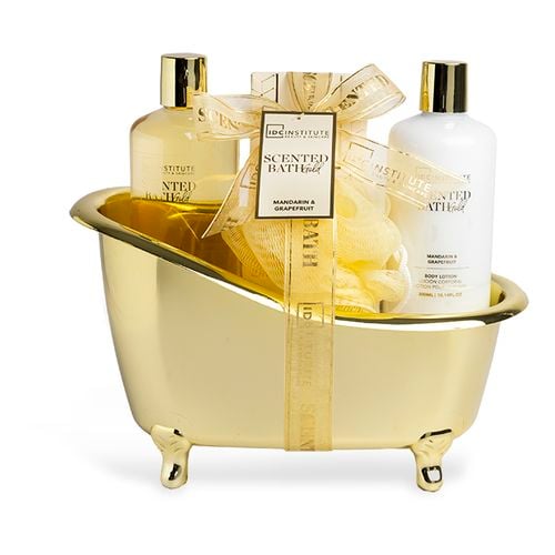 Scented Bath Bañera Gold 4 piezas