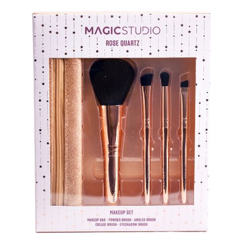 Rose Quartz Brushes Set