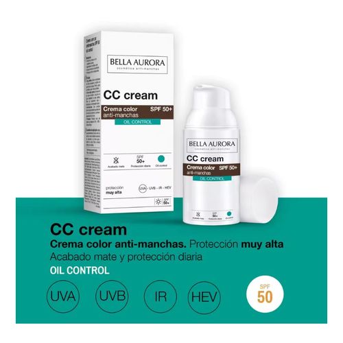 CC Cream Oil Free Spf50 + Bolsa Bañador