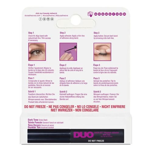 DUO Quick-Set Striplash Adhesive Dark