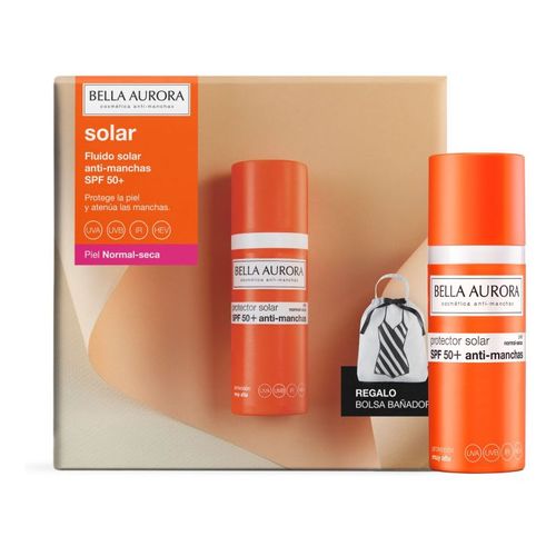 Fluido Solar Anti-Manchas Spf50 + Bolsa Bañador