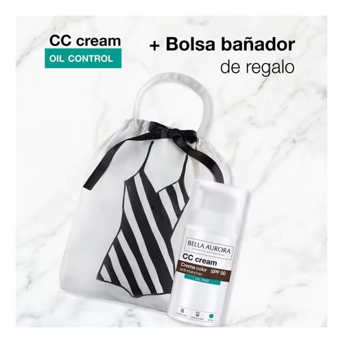 CC Cream Oil Free Spf50 + Bolsa Bañador