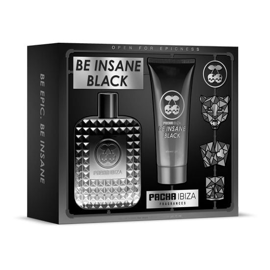 Be Insane Black Him Edt Estuche