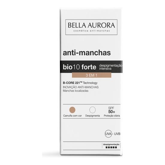 Anti-Manchas Bio 10 forte 3 en 1 Spf50+